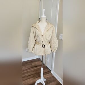 Jone New York Gold/Cream Colored Jacket